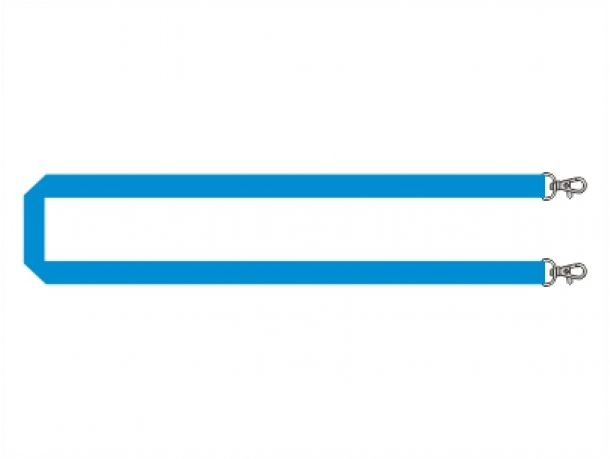 Fitas de pescoço  com dois mosquetões