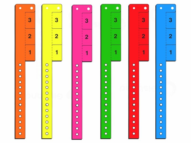 pulseiras plásticas 