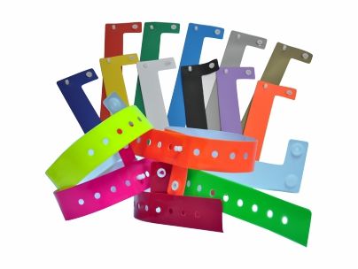 pulseiras plásticas 
